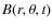 $B(r,\theta,t)$