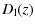 $\displaystyle D_{\rm l}(z)$