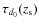 $\tau_{d_0}(z_{\rm s})$