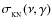 $\sigma_{_{\rm KN}}(\nu,\gamma)$