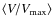 $\langle V/V_{\rm max} \rangle$