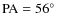 ${\rm PA}=56{\hbox{$^\circ$ }}$