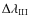 $\Delta\lambda_{\rm III}$