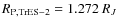 $R_{\rm P,TrES-2}=1.272~R_J$