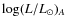 $\log(L/L_{\odot})_{A}$