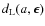 $d_{\rm L}(a,{\vec \epsilon})$