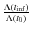 $\frac{\Lambda(t_{\rm inf})}{\Lambda(t_{0})}$