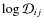$\log\mathcal{D}_{ij}$