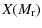 $\displaystyle X(M_{\rm r})$