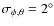 $\sigma_{\phi,\theta}=2^\circ$