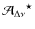 ${\mathcal{A}_{\Delta\nu}}^\star$