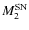 $M_2^{\rm SN}$