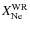 $X_{{\rm Ne}}^{{\rm WR}}$