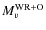 $M_v^{\rm WR+O}$