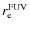 $r_{\rm e}^{\rm FUV}$