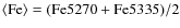 $\rm\langle Fe \rangle =(Fe5270+Fe5335)/2$
