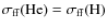 $\sigma_{\rm ff}(\textup{He})=\sigma_{\rm ff}(\textup{H})$