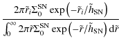 $\displaystyle {2\pi \tilde{r}_i\Sigma_0^{\rm SN}\exp\left(-\tilde{r}_i/\tilde{h...
...gma_0^{\rm SN}\exp\left(-\tilde{r} /\tilde{h}_{\rm SN}\right) {\rm d}\tilde{r}}$