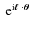 $~{\rm e}^{ {\rm i}\mbox{\boldmath\scriptsize$\ell$ } \cdot \mbox{\boldmath\scriptsize$\theta$ } }$