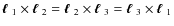 $\mbox{\boldmath$\ell$ }_1 \times \mbox{\boldmath$\ell$ }_2 = \mbox{\boldmath$\e...
...boldmath$\ell$ }_3 = \mbox{\boldmath$\ell$ }_3 \times \mbox{\boldmath$\ell$ }_1$