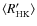 $\langle R^{\prime}_{\rm HK}\rangle$