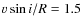 $v\sin i/R=1.5$