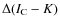 $\Delta(I_{\rm C}-K)$