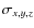 $\sigma_{x,y,z}$