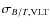 $\sigma_{B/T, {\rm VLT}}$