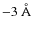 $-3~\AA$