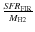 $\frac{{\it SFR}_{\rm FIR}}{M_{\rm H2}}$