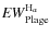 ${\it EW}^{\rm H_{\alpha}}_{\rm Plage}$
