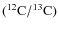 $\rm (^{12}C/^{13}C)$