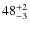 $48^{\rm +2}_{-3}$