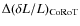 $\Delta(\delta L/L)_{\rm CoRoT}$