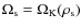 $\Omega_{\rm s}=\Omega_{\rm K}(\rho_{\rm s})$