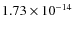 $1.73\times10^{-14}$