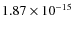 $1.87\times10^{-15}$