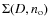 $\Sigma(D,n_{\rm o})$