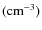 ${\rm (cm^{-3})}$