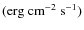${\rm (erg~cm^{-2}~s^{-1})}$