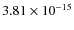 $3.81\times10^{-15}$