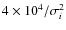 $4\times 10^4/\sigma_i^2$