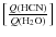 $\left[\frac{Q{\rm (HCN)}}{Q{\rm (H_{2}O)}}\right]$