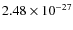 $2.48\times10^{-27}$