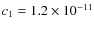 $c_1=1.2\times10^{-11}$