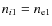 $n_{i1}=n_{\rm e1}$