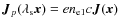 $\vec{J}_p (\lambda_{\rm s} \vec{x}) = en_{\rm e1}c
\vec{J}(\vec{x})$