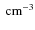 $~{\rm cm^{-3}}$