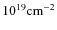 $10^{19}{\rm cm^{-2}}$